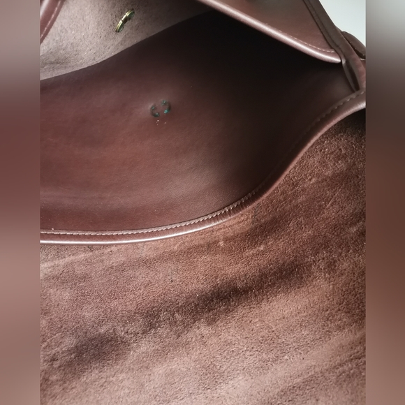 VINTAGE COACH BROWN 9790 CROSSBODY BAG. - Picture 4 of 12